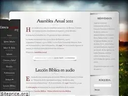 Sites similar to cienciacristiana.org