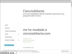 Sites similar to cienciadidacta.wordpress.com