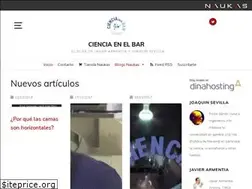 Sites similar to cienciaenelbar.naukas.com