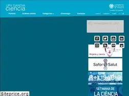 Sites similar to cienciagandia.webs.upv.es