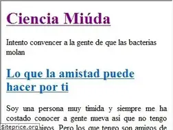 Sites similar to cienciamiuda.com