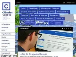 Sites similar to ciencias.ulisboa.pt