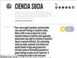 Sites similar to cienciasucia.com