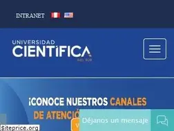 Sites similar to cientifica.edu.pe