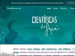 Sites similar to cientificasdeaca.com