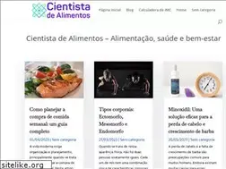 Sites similar to cientistadealimentos.com.br