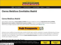 Sites similar to cierresmetalicosenrollablesmadrid.com