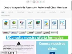 Sites similar to cifpcesarmanrique.es