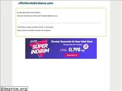 Sites similar to ciftcilerotokiralama.com