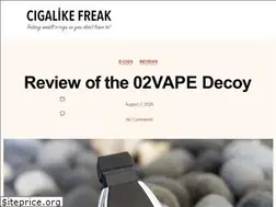 Sites similar to cigalikefreak.com