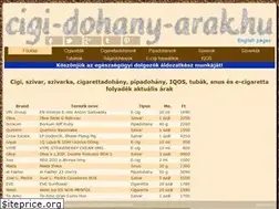 Sites similar to cigi-dohany-arak.hu