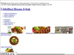 Sites similar to cigkoftecihasanaybak.com