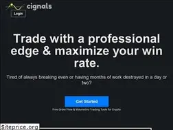 Sites similar to cignals.io