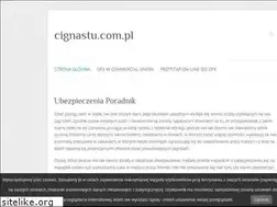 Sites similar to cignastu.com.pl