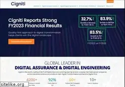 Sites similar to cigniti.com