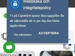 Sites similar to cigoteket.se