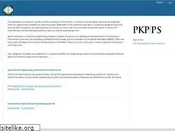 Sites similar to cigrjournal.org