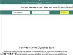 Sites similar to cigsway.com
