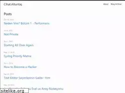 Sites similar to cihataltuntas.com