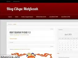 Sites similar to cikgumahfuzah.wordpress.com