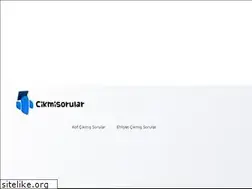 Sites similar to cikmisorular.com