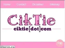Sites similar to ciktie.com