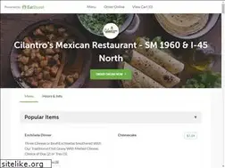 Sites similar to cilantrosmexicanhouston.com