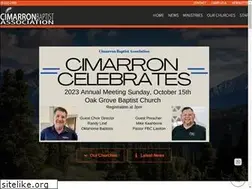 Sites similar to cimarronbaptist.org