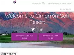 Sites similar to cimarrongolf.com