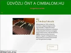 Sites similar to cimbalom.hu