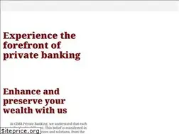 Sites similar to cimbprivatebanking.com