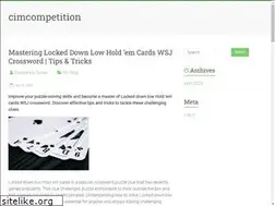 Sites similar to cimcompetition.org
