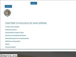 Sites similar to cimetierestj.ca
