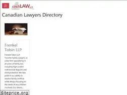 Sites similar to cinchlaw.ca