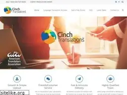 Sites similar to cinchtranslation.com