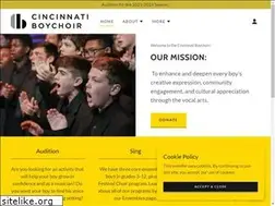 Sites similar to cincinnatiboychoir.org