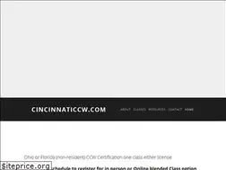 Sites similar to cincinnaticcw.com