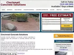 Sites similar to cincinnaticoncretesolutions.com