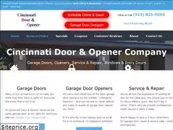 Sites similar to cincinnatidoor.com