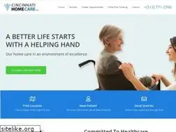 Sites similar to cincinnatihomecareinc.com