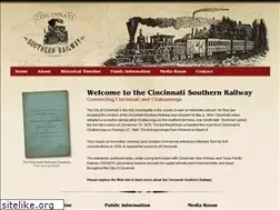Sites similar to cincinnatisouthernrailway.org
