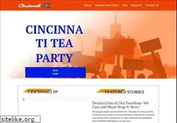 Sites similar to cincinnatiteaparty.org