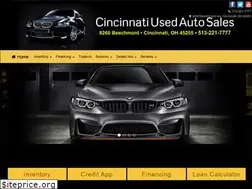 Sites similar to cincinnatiusedautosales.com