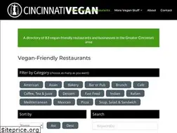 Sites similar to cincinnativegan.com