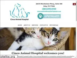 Sites similar to cincoanimalhospital.com