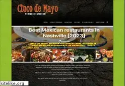 Sites similar to cincodemayomexicanrestaurant.com