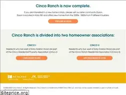 Sites similar to cincoranch.com