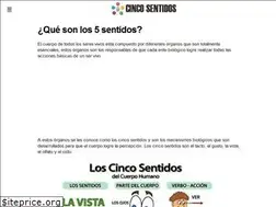 Sites similar to cincosentidos.info