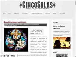 Sites similar to cincosolas.com.br