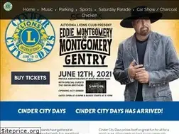 Sites similar to cindercitydays.com